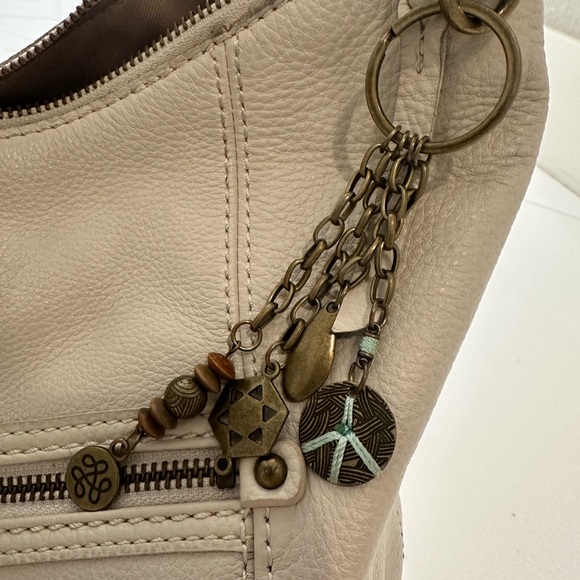 The Sak pebbled Leather Sequoia Hobo Bag with Brass Accents NWOT ($179) - Picture 6 of 8